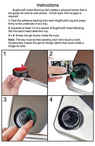 BugSnub Legs for Trays