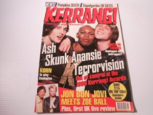 kerrang! magazine(uk publication) issue 606 july 20, 1996 (ash, skunk anansie, terrorvision on cover)[single issue magazine]