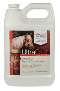 ultracruz sc-395297 equine conditioner for horses, 1 gallon, white