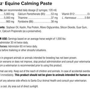 UltraCruz Equine Calming Supplement for Horses, 60 ml, Paste