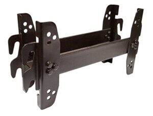 short steel headboard/footboard hook-on style retail bed frame display rails