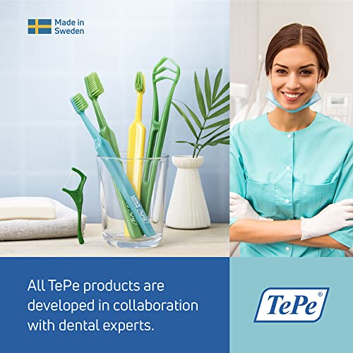 TEPE Kids Toothbrush, Extra Soft Kid and Toddler Toothbrush for Ages 3+, 4 Pack