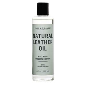 caron & doucet - 100% natural leather oil & conditioner to repair & restore; shoes, boots, couches, car seats, purses, jackets, saddles & tacks