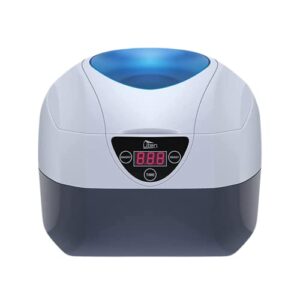 Ultrasonic Cleaner Low Noise Wash Machine for Cleaning Eyeglasses Jewelrys Watches Razors Dentures Combs Tools Instruments - 750 ml