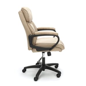 OFM ESS Collection Plush Microfiber Office Chair, in Tan (ESS-3082-TAN)