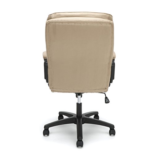 OFM ESS Collection Plush Microfiber Office Chair, in Tan (ESS-3082-TAN)