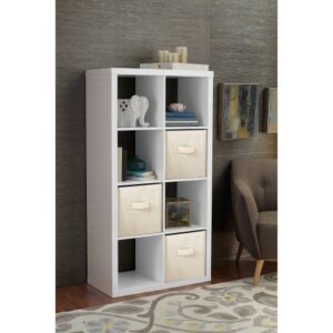 Better Homes and Gardens 8-Cube Organizer - White