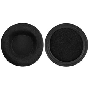 Geekria Comfort Velour Replacement Ear Pads for Sony DR-BT101, ZX300, ZX100, DR-ZX102DPV, S500 Headphones Ear Cushions, Headset Earpads, Ear Cups Cover Repair Parts (Black)