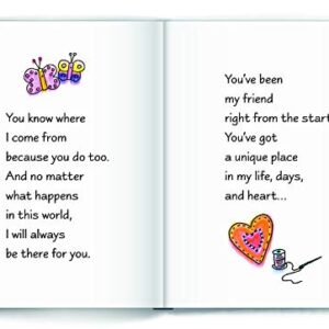 Blue Mountain Arts Little Keepsake Book "Hey, Sister …You Are Amazing and I Love You" 4 x 3 in. Mini-Book Is a Perfect Birthday or "Just Because" Gift Book for a Big or Little Sister, by Ashley Rice