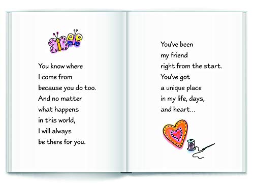 Blue Mountain Arts Little Keepsake Book "Hey, Sister …You Are Amazing and I Love You" 4 x 3 in. Mini-Book Is a Perfect Birthday or "Just Because" Gift Book for a Big or Little Sister, by Ashley Rice