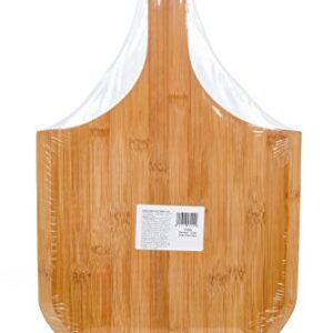 Camco Bamboo Pizza Peel, Charcuterie with Handle - Pizza & Bread Serving or Baking Board | Cutting Board & Serving Tray for Fruit, Vegetables and Cheese - (53000)