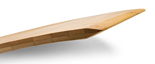 Camco Bamboo Pizza Peel, Charcuterie with Handle - Pizza & Bread Serving or Baking Board | Cutting Board & Serving Tray for Fruit, Vegetables and Cheese - (53000)