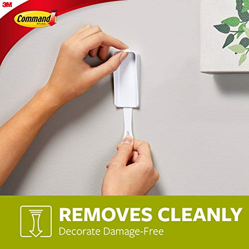 Command Large Canvas Hangers, Indoor Use, 3-Hooks, 4-Strips, Decorate Damage-Free