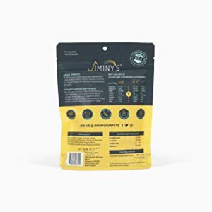 Jiminy's Cricket Treats - Hypoallergenic Dog Treats, 100% Made in The USA, Cricket Dog Treats, Gluten-Free, Sustainable, All Natural Dog Treats, High Protein - Peanut Butter & Blueberry, 6oz Bag