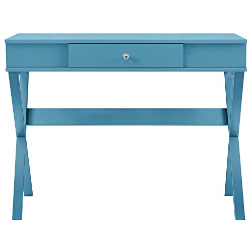 Ameriwood Home Paxton Campaign Desk, Blue