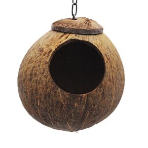 ueetek bird nest coconut shell nest for parakeets budgerigar and small pet