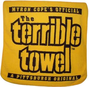 terrible towel the fleece throw blanket 50" x 60"