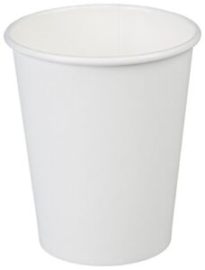 amazon basics paper hot cup, 8 oz, 1000 count, white