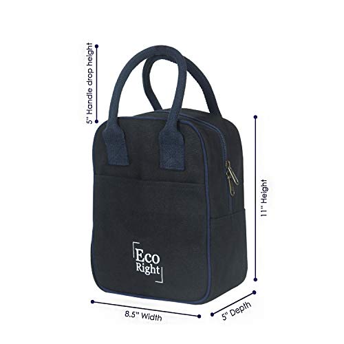 Eco Right Insulated Lunch Bag Women, Work Lunch Box for Men, Adults