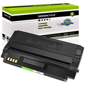 greencycle 1 pack ml-d1630a toner cartridge high yield compatible for samsung ml1630 ml-1630 ml-1630w scx-4500 scx-4500w series printer