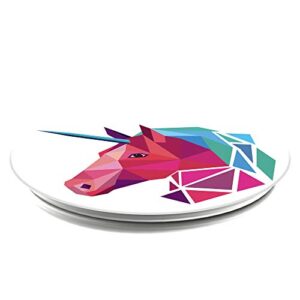 PopSockets Wireless Stand for Smartphones & Tablets - Geometric Unicorn Green
