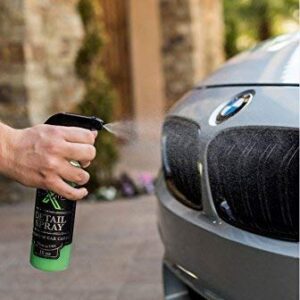 Liquid X Detail Spray - Quick Detailer with Sealant - Prevent and Remove Water Spots - No Streak Formula for Cars, Boat, RV, Motorcycle, UTV/ATV (16 oz)