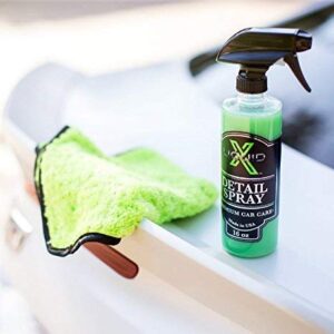 Liquid X Detail Spray - Quick Detailer with Sealant - Prevent and Remove Water Spots - No Streak Formula for Cars, Boat, RV, Motorcycle, UTV/ATV (16 oz)