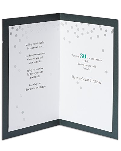 American Greetings 30th Birthday Card (Good Luck)