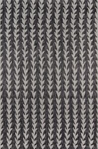 novogratz by momeni rugs villa collection amalfi indoor/outdoor area rug, 2'0" x 3'0", charcoal