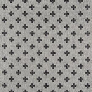 Novogratz by Momeni Villa Umbria Indoor Outdoor Rug, 2'0" x 3'0", Grey