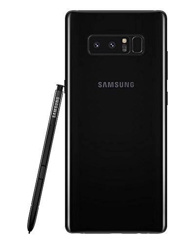 Samsung Galaxy Note 8 64GB Single-SIM SM-N950FZKABTU - 6.3" inch Android (GSM Only, No CDMA) Factory Unlocked 4G/LTE Smartphone (Midnight Black) - International Version