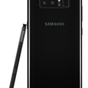 Samsung Galaxy Note 8 64GB Single-SIM SM-N950FZKABTU - 6.3" inch Android (GSM Only, No CDMA) Factory Unlocked 4G/LTE Smartphone (Midnight Black) - International Version