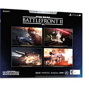 PlayStation 4 Pro 1TB Limited Edition Console - Star Wars Battlefront II Bundle [Discontinued]