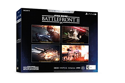 PlayStation 4 Pro 1TB Limited Edition Console - Star Wars Battlefront II Bundle [Discontinued]