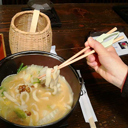 Senior ICare Chopstick Helper, Training Chopsticks for Adults, Beginner, Trainers or Learner - Right or Left Handed - Non-Slippery Reusable and Replaceable