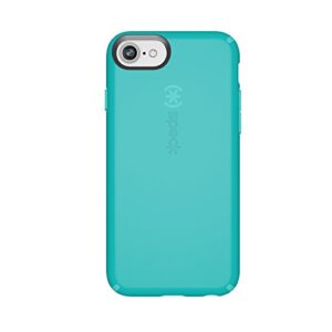 Speck Products CandyShell iPhone SE (2022) Case| iPhone SE (2020)| iPhone 8| iPhone 7 - Jewel Teal/Mykonos Blue