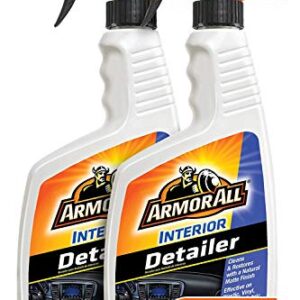 Interior Detailer by Armor All, Car Detailer Spray for Cars, Trucks and Motorcycles, 16 Fl Oz, 2 Pack