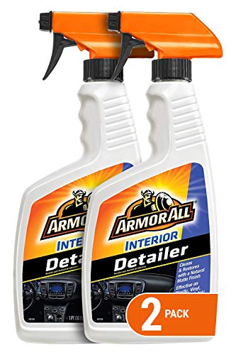 Interior Detailer by Armor All, Car Detailer Spray for Cars, Trucks and Motorcycles, 16 Fl Oz, 2 Pack