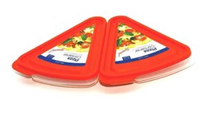 lock & lock pizza slice container, tray and saver, 2 pack