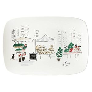 kate spade new york to market oblong platter 15.75 inches