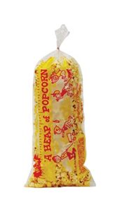 gold medal 2125 heap-o-corn popcorn plastic bag44; 1000 count1,000