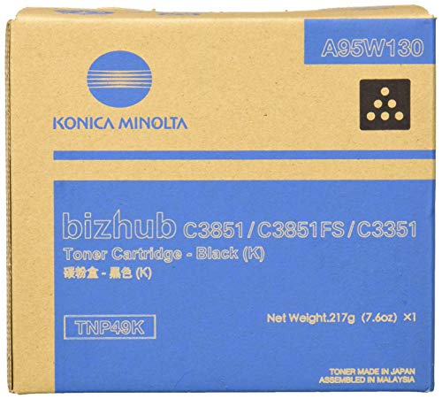 Konica-Minolta Toner Cartridge, Black, Tnp-49k