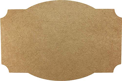 Christmas Gift Tags, 100 2” x 3” Custom Stickers for DIY Labeling (Kraft Brown)