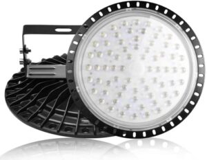 viugreum ufo led high bay light 300w, 30000lm commercial bay lighting daylight white (6000-6500k), ip65 waterproof led warehouse lighting for garage factory workshop ship from usa take 5-7 days to you