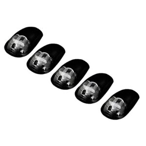 recon access 4146whbkhp black cab lights