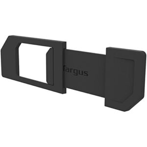 Targus Spy Guard Sliding Webcam Cover on Laptop and Camera Devices for Visual Viewing Security Protection and Anti-Hack Prevention - 1 Pack, Black (AWH011US)