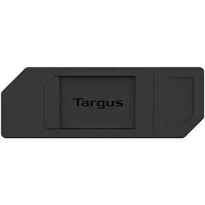 Targus Spy Guard Sliding Webcam Cover on Laptop and Camera Devices for Visual Viewing Security Protection and Anti-Hack Prevention - 1 Pack, Black (AWH011US)