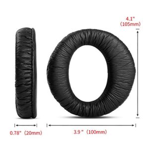 Replacement Foam Earpads Pillow Ear Pads Cushions Cover Cups Repair Parts Compatible with Sony MDR-RF985R RF985R RF985RK Headphones (Black)