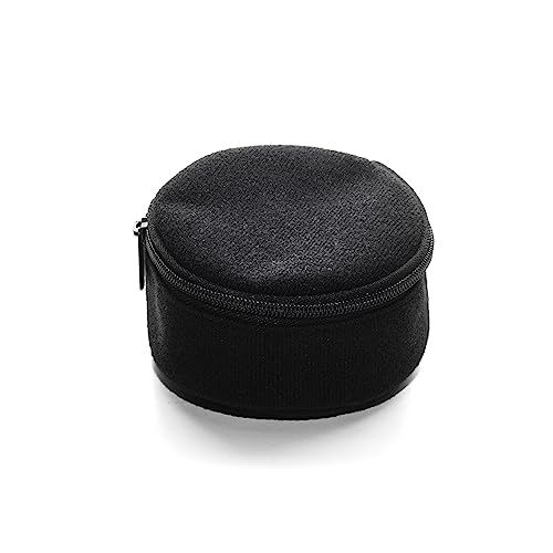 MEZE AUDIO | Carrying Pouch for Headphone Cables and Accessories | Soft Synthetic Fabric Zipper Pouch