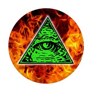 Shane Dawson 260012 Illuminati Fire PopSockets Stand for Smartphones & Tablets PopSockets PopGrip: Swappable Grip for Phones & Tablets